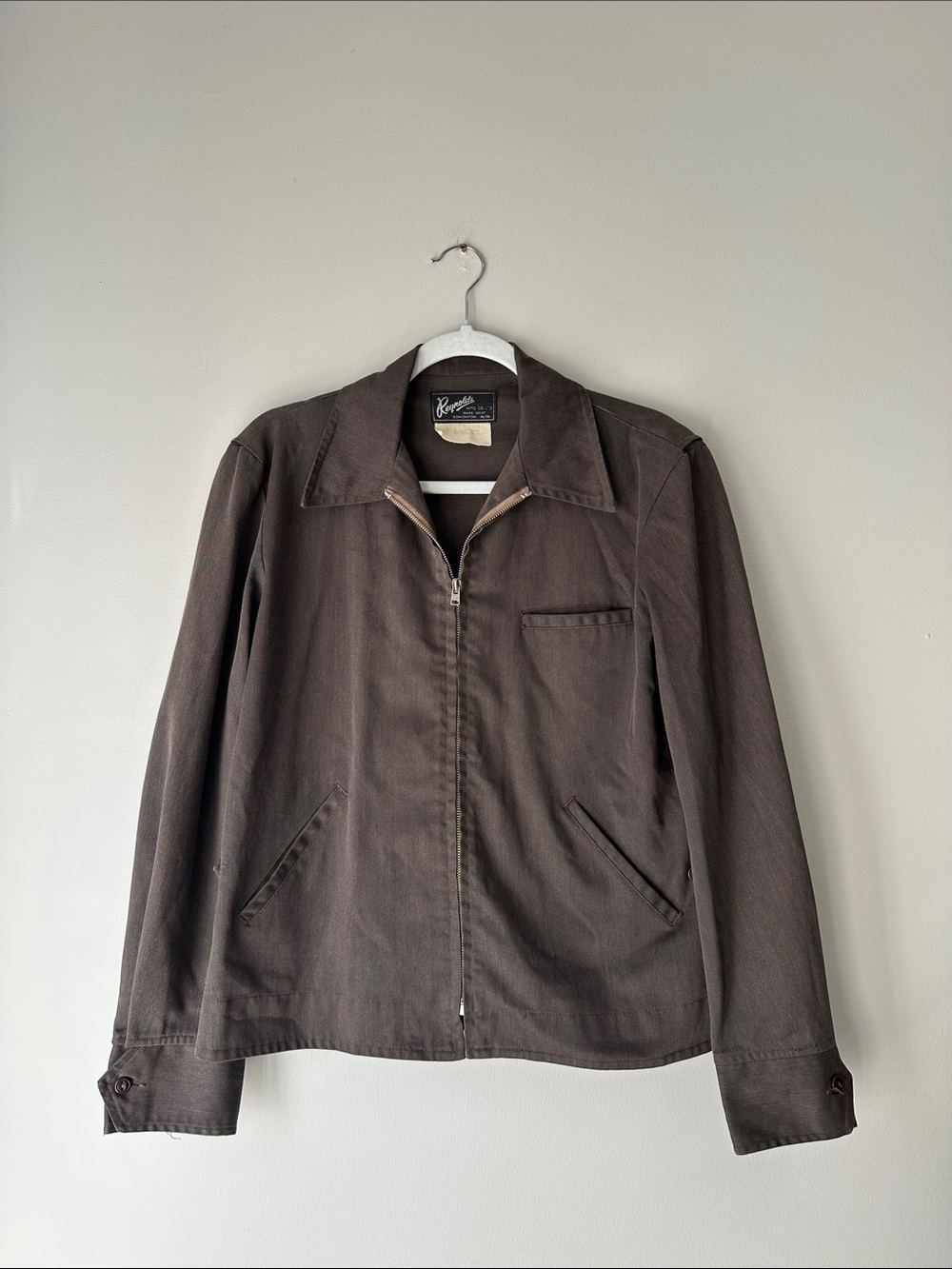 Canadian Vintage Brown Lighweight Shop Jacket